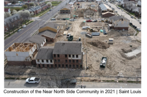 Construction of the Near North Side community in St. Louis in 2021: A Path Towards Housing and Social Equity